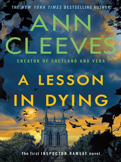 Title details for A Lesson in Dying by Ann Cleeves - Wait list